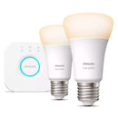 PHILIPS HUE 929001821601 Kit 2 smart warm E27 9W spotlights + controller