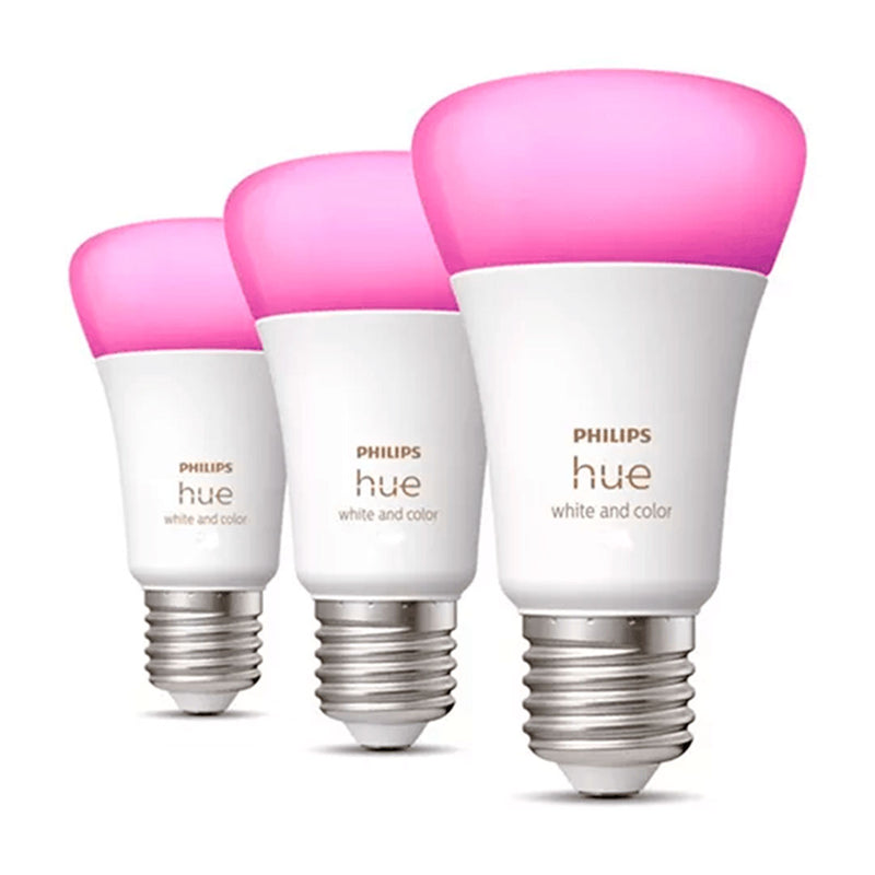 PHILIPS HUE 929002468804 Kit x3 Smart Bulbs A60 E27 9W with Dimmer