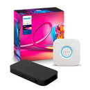 PHILIPS HUE Kit Play HDMI Sync Box + Play Gradient LED Light Strip for 55" TV + Bridge Smart