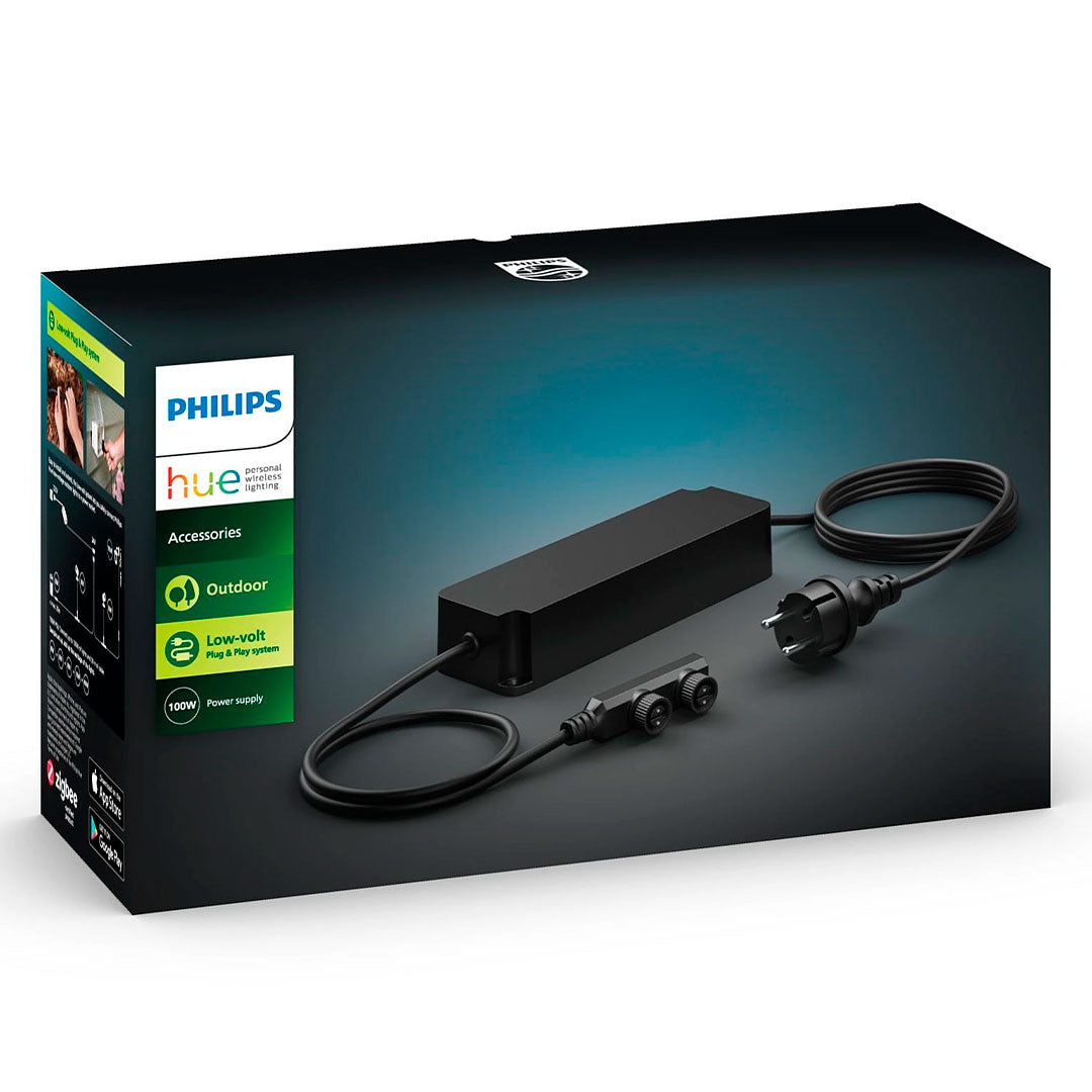 PHILIPS HUE Kit Lámpara Calla RGB + Fuente 100W + Bridge Inteligente