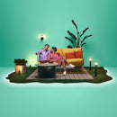 WIZ Cinta Led WIFI inteligente RGB, 24w, tira para exterior de 5mts 929003315201