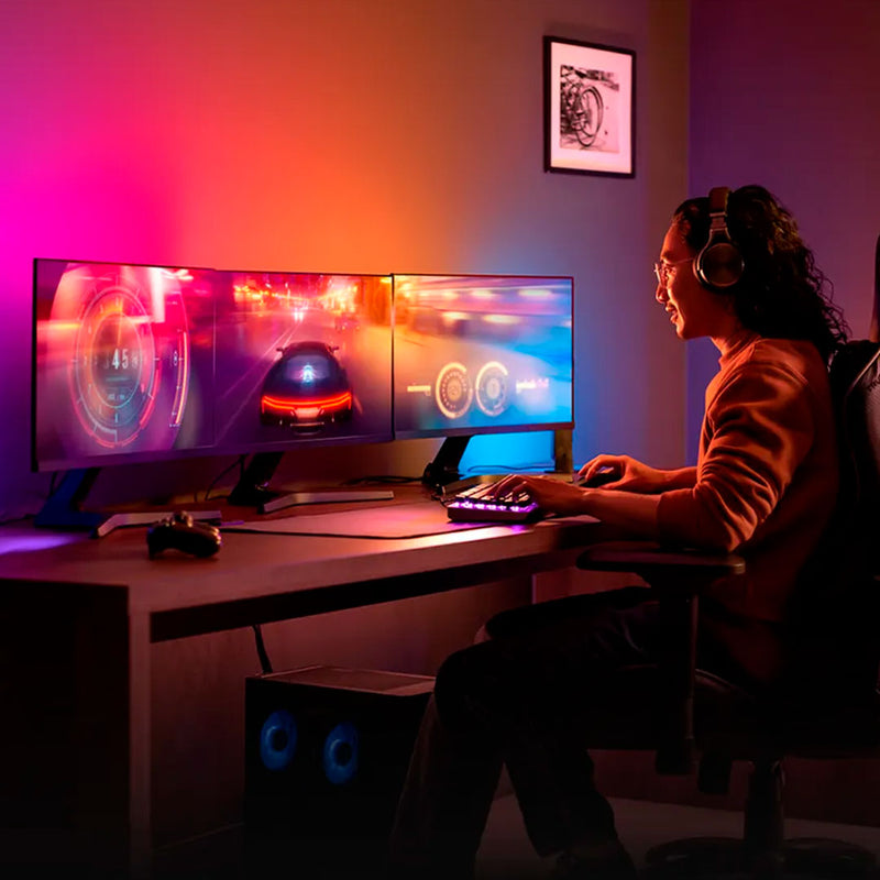 PHILIPS HUE 929003498601 Tira LED para PC de 32"- 34" 19w, 25000 horas