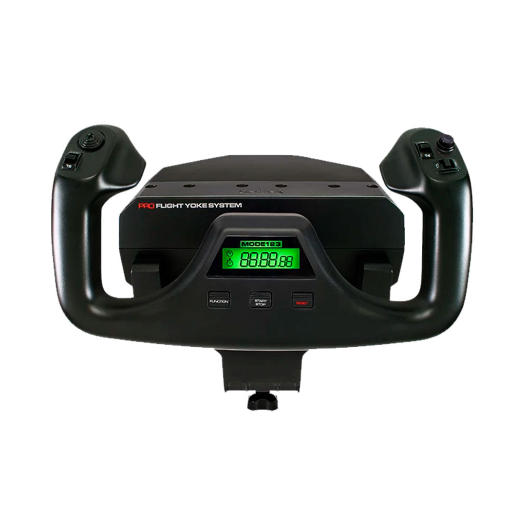 LOGITECH FLIGHT YOKE SYSTEM Palanca de mandos de simulación de vuelo profesional, 945-000023