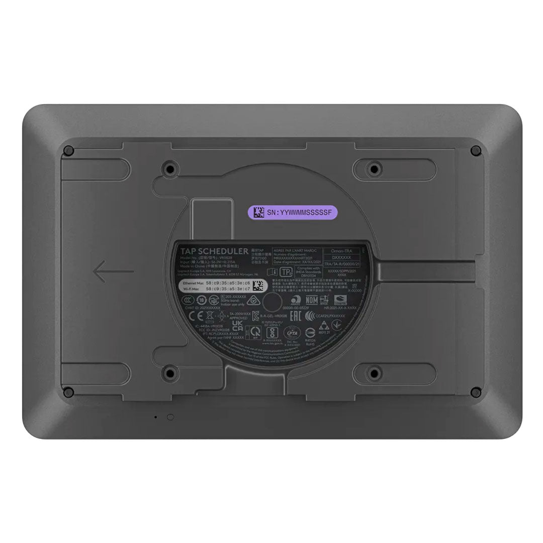 LOGITECH TAP SCHEDULER Panel de programación para salas de reunión, 952-000091