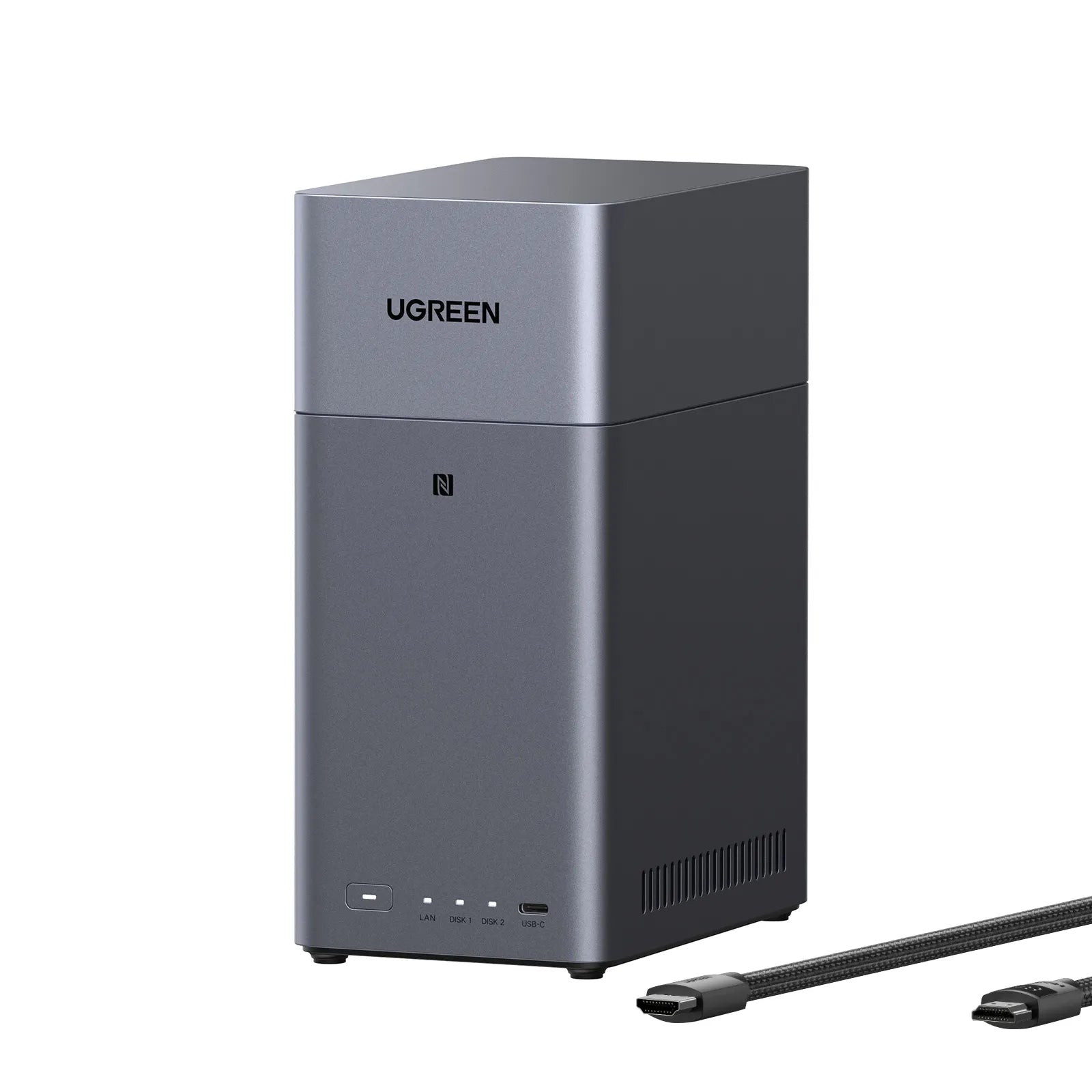 UGREEN 95432 DH2300 Servidor NAS 4GB 2 Bahías