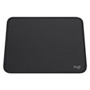 LOGITECH MOUSE PAD suave y base antideslizante 200x230mm Negro, 956-000035