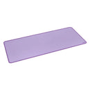LOGITECH DESK MAT STUDIO Pad mouse largo 30x70cm, resistente a salpicaduras, Violeta, 956-000036