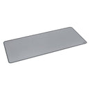 LOGITECH DESK MAT STUDIO Pad mouse largo 30x70cm, resistente a salpicaduras, Gris, 956-000047