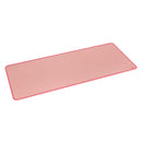 LOGITECH DESK MAT STUDIO Pad mouse largo 30x70cm, resistente a salpicaduras, Rosado, 956-000048