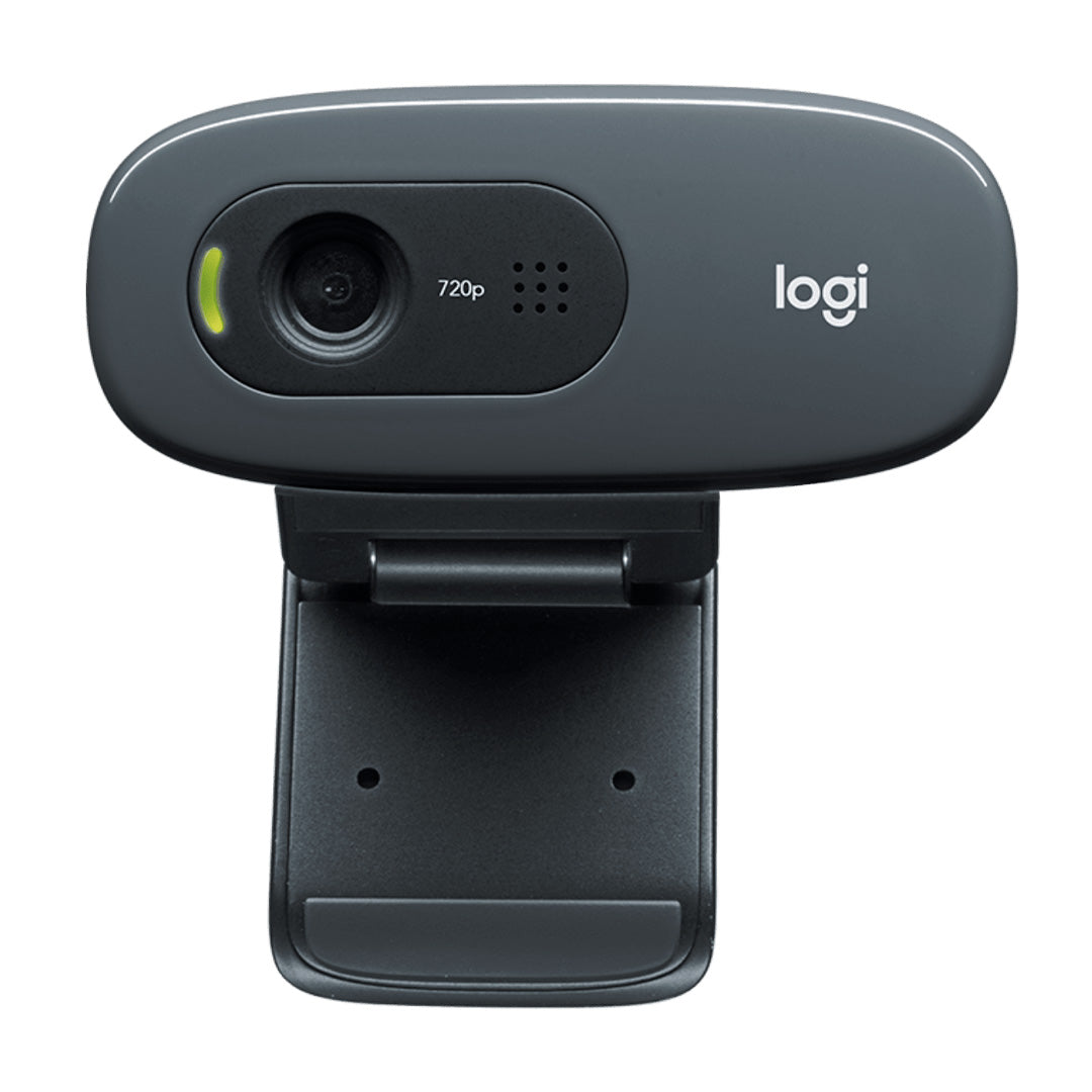 LOGITECH C270 HD WEBCAM 720p, 30 fps corrección de iluminación y reducción de ruido, 960-000694