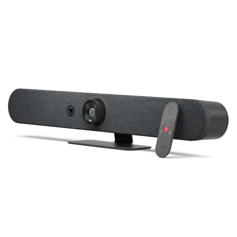 LOGITECH RALLY BAR MINI Cámara web tipo barra 4K para videoconferencias, 960-001336