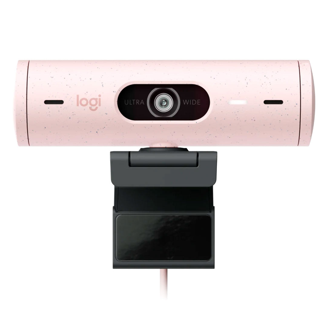 LOGITECH BRIO 500 Cámara Web Full HD 1080p HDR 60fps Rosado