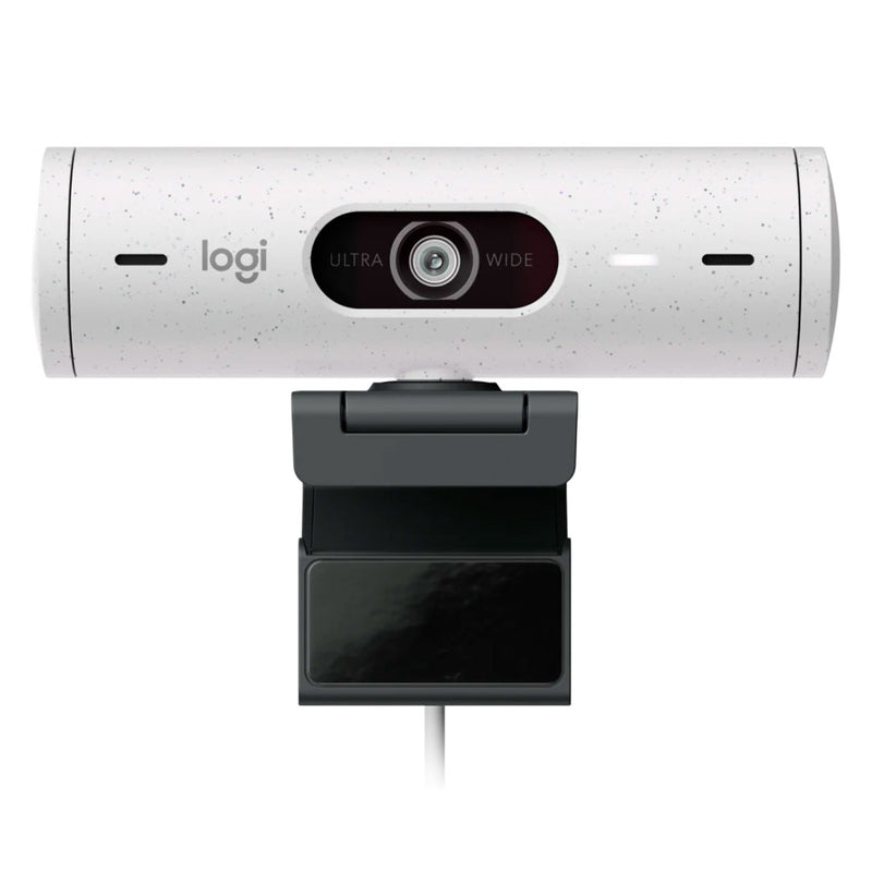 LOGITECH BRIO 500 Cámara Web 4MP HDR, Full HD 1080p, 60 fps, USB-C, Blanco, 960-001426