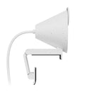 LOGITECH BRIO 300 Cámara web 1080p con autocorrección de iluminación, micrófono, USB-C, Blanca, 960-001440