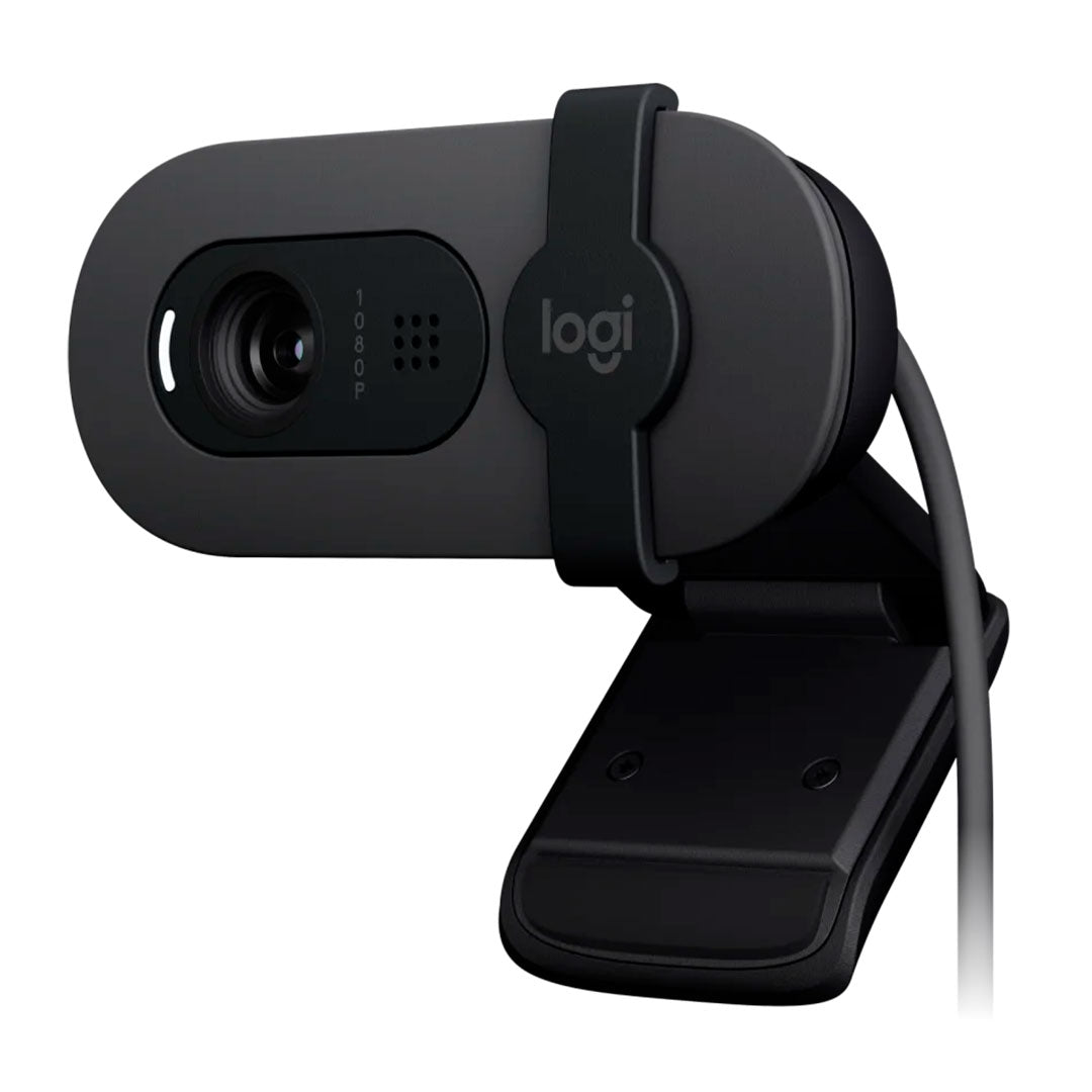 LOGITECH BRIO 100 Cámara Web Full HD 1080p 30fps Grafito
