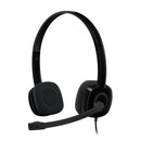 LOGITECH H151 Audifonos estereo con microfono, 3.5mm, 981-000587