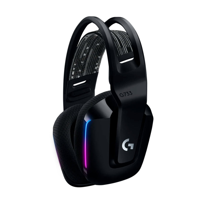 LOGITECH G733 Audífonos inalámbrico gamer RGB con micrófono LIGHTSPEED, Negro, 981-000863