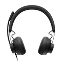 LOGITECH 981-000871 B2B ZONE WIRED Audífono estéreo con micrófono USB/USB-C Negro