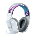 LOGITECH G733 Audífonos inalámbrico gamer RGB con micrófono LIGHTSPEED, Blanco, 981-000882