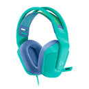 LOGITECH G335 Audífonos gamer con cable y micrófono, Turquesa, 981-001023