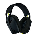LOGITECH G435 Audífonos inalámbricos gamer con micrófono LIGHTSPEED, Negro y Amarillo, 981-001049