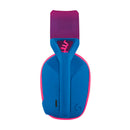LOGITECH G435 Audífonos inalámbricos gamer con micrófono LIGHTSPEED, Azul y Futsia, 981-001061