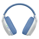 LOGITECH G435 Audífonos inalámbricos gamer con micrófono LIGHTSPEED, Blanco y Lila, 981-001073