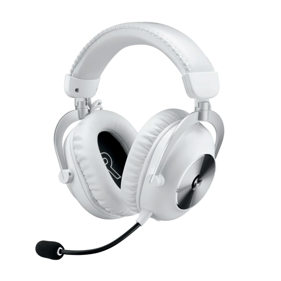 LOGITECH PRO X 2 Audífonos inalámbricos Bluetooth gamer con micrófono LIGHTSPEED, Blanco, 981-001268