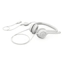 LOGITECH H390 Audífonos USB con micrófono, Blanco, 981-001285