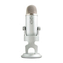 LOGITECH BLUE YETI Micrófono premium USB streaming con Blue VO!CE, Plateado, 988-000506