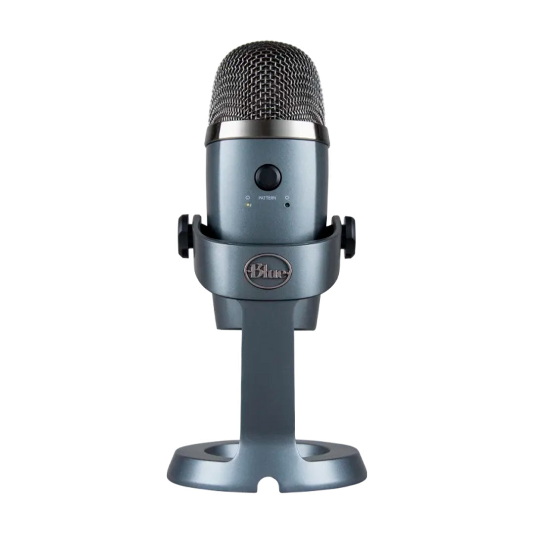 LOGITECH BLUE YETI NANO Micrófono USB premium de dos patrones con Blue VO!CE, 988-000508