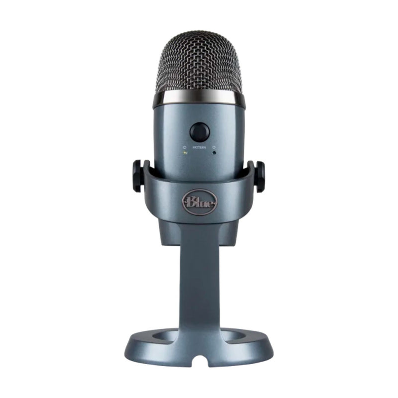 LOGITECH BLUE YETI NANO Micrófono USB premium de dos patrones con Blue VO!CE, 988-000508