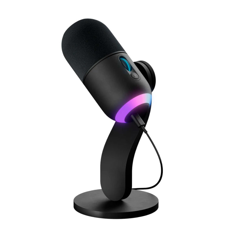 LOGITECH YETI GX Micrófono Negro USB, GAMING, RGB LIGHTSYNC, 988-000568