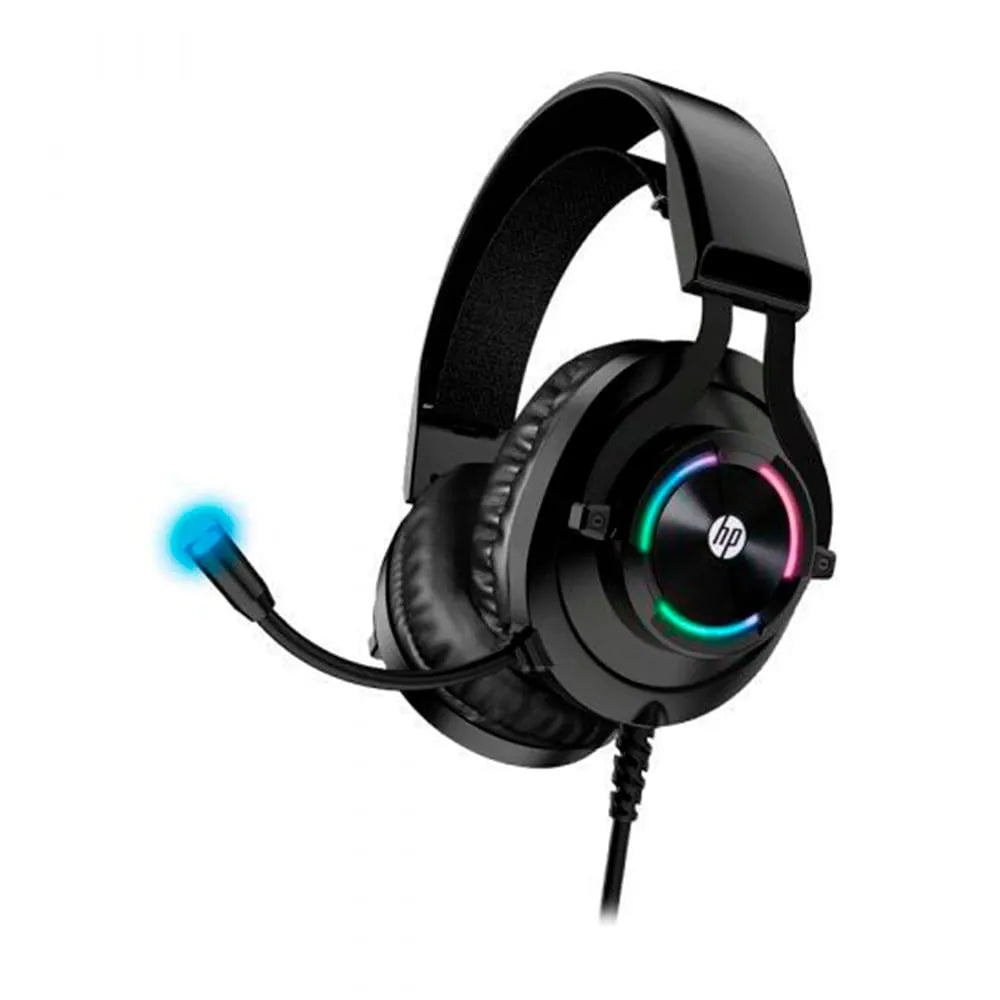 HP H360GS 9AJ69AA Audífono Gamer 7.1 Rgb 50mm con Microfono, USB