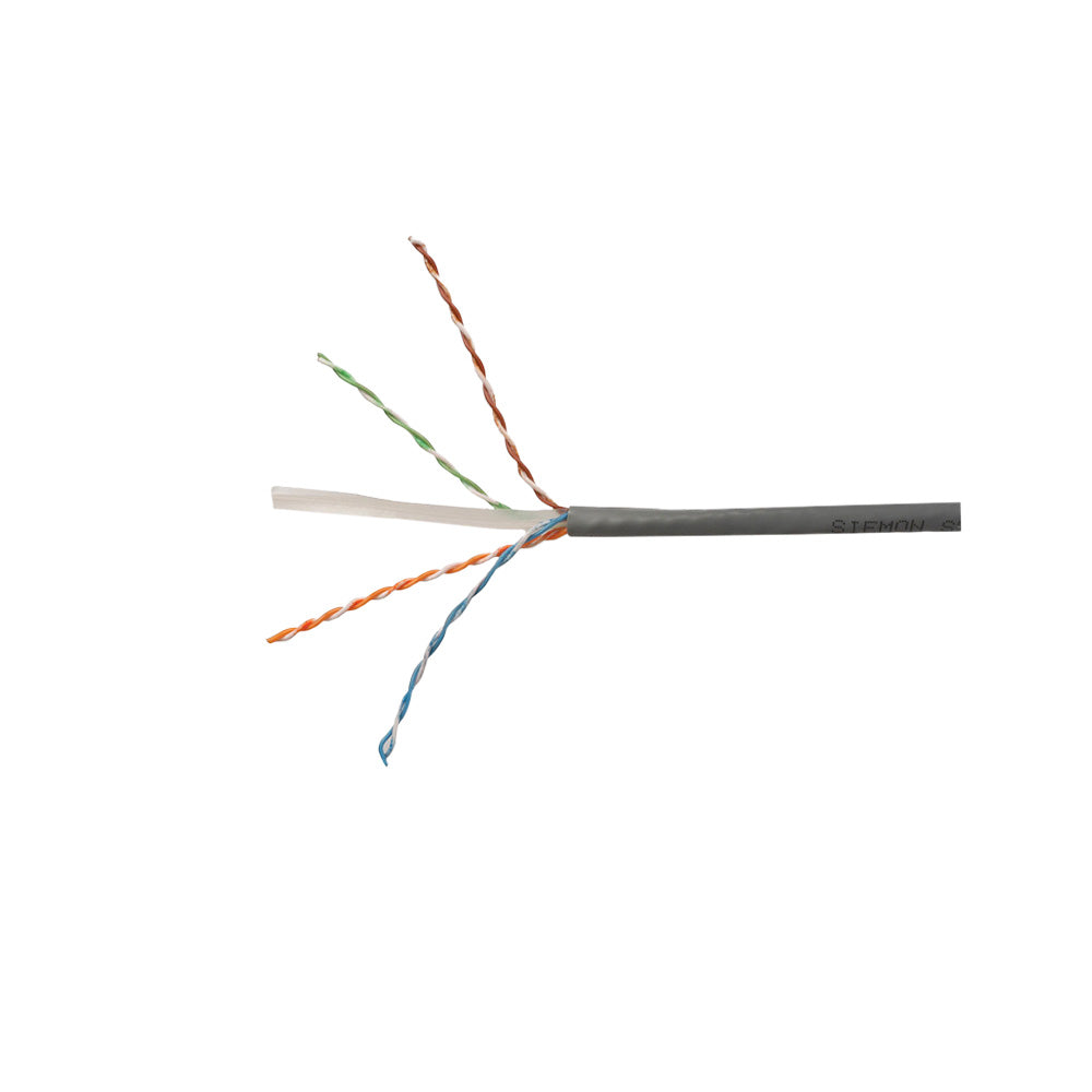 SIEMON 9C6M4-E2-RXA Cable UTP Sólido 4P Cat.6 24AWG CM Gris (Caja 305mt)