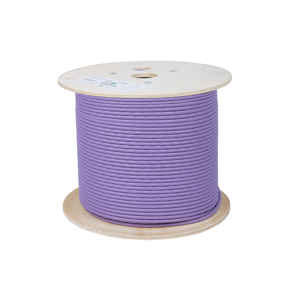 SIEMON 9T7L4-E10 Cable de Red S-FTP Sólido Cat 7A TERA 23AWG 1000Mhz LSZH Violeta 305m