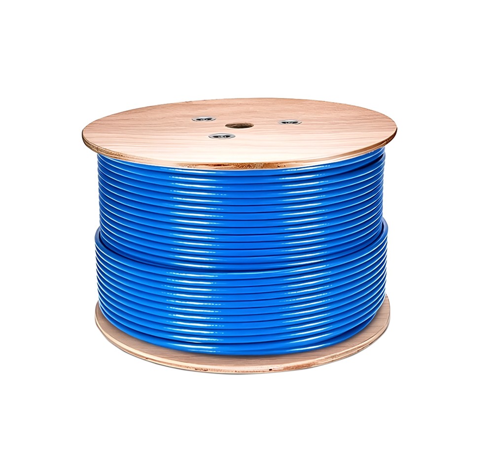 SIEMON 9T6C14-A5-06R1A Cable S/FTP Sólido 4P Cat 6A 23AWG LSZH Azul