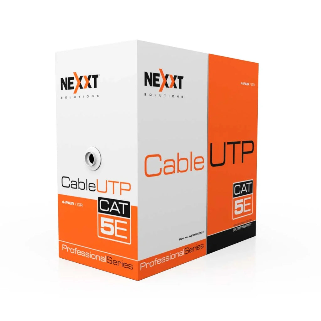 Nexxt Solutions Infrastructure Nexxt Pro Cat5e UTP Cable 4P CM 305m GR MPN AB355NXT01