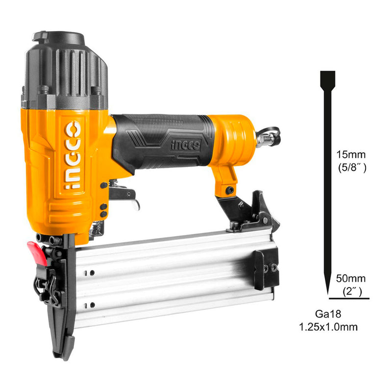 INGCO ABN15501 Clavadora engrapadora neumática 2 en 1