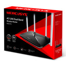 MERCUSYS AC12 Router inalámbrico de doble banda AC1200 1,2Gbps MU-MIMO bidireccional
