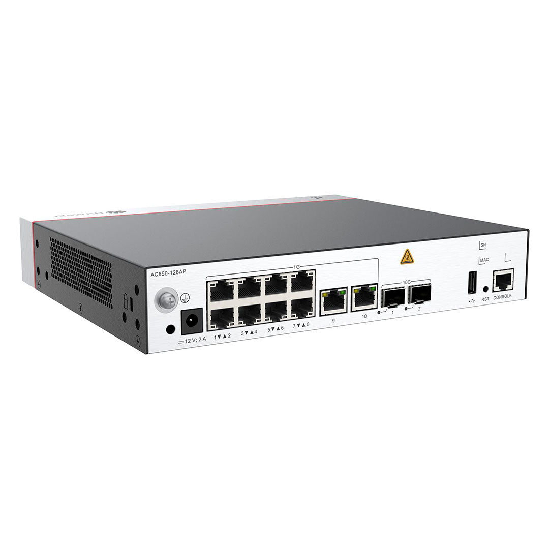 HUAWEI eKIT AC650-128AP Controlador para 128 Acces Point, 10 Puertos Gigabit 2SFP+ 10G 02355NCG