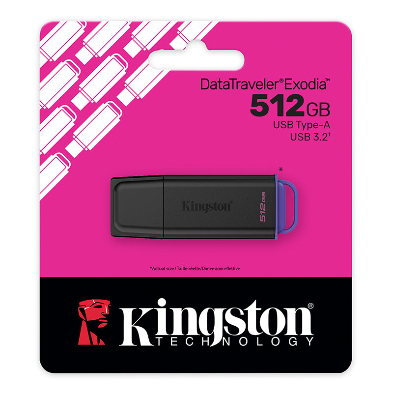 KINGSTON DTXG2/512GB Memoria USB Exodia G2 512GB USB 3.2 GEN 1