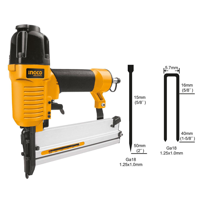 INGCO ACN50401 Clavadora engrapadora neumática 100PSI