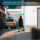 Câmera de segurança IP panorâmica HIKVISION DS-2CD2347G2P-LSU/SL 4MP 180º com luz e alarme Colorvu 