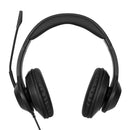 TARGUS AEH102TT Over-Ear Stereo Headset with Microphone, USB Black