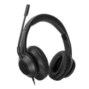 TARGUS AEH102TT Over-Ear Stereo Headset with Microphone, USB Black