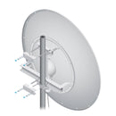 UBIQUITI AF-5G34-S45 Antena direcional de fibra de ar (PTP), 5 GHz 34 DBI Slant 45 para AF-5X
