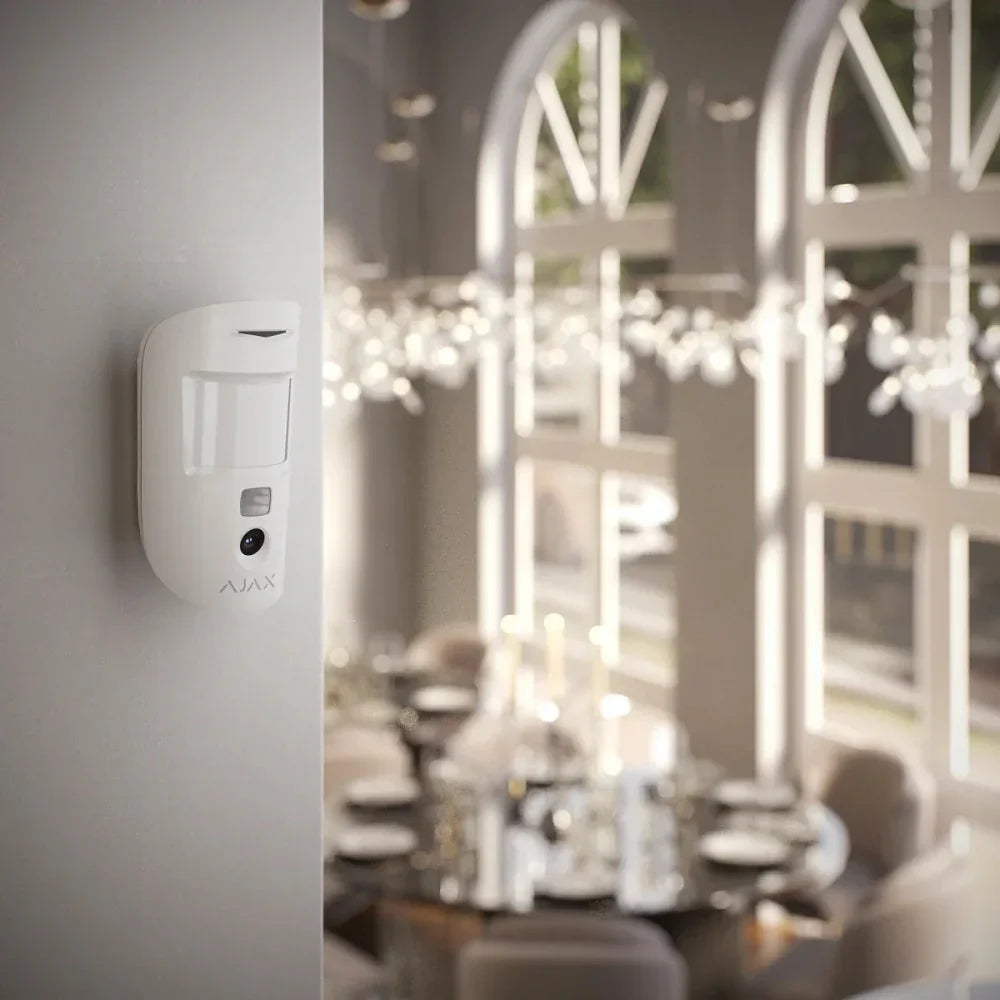 AJAX MOTIONCAM Sensor de Movimiento Inalámbrico Interior Toma Fotos por Alarma