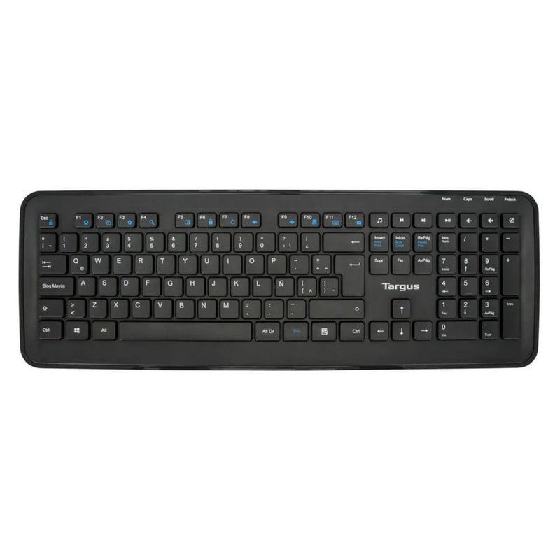 TARGUS AKM610ES Teclado + mouse inalámbrico, Negro