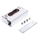 Suporte eletromagnético ZKTECO AL-100PF para porta de vidro sem moldura